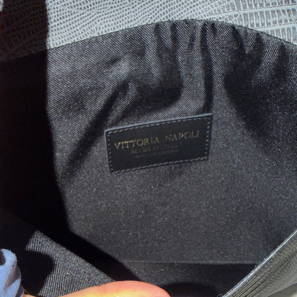 Lizard-Embossed Envelope Clutch - Picture 3 of 3